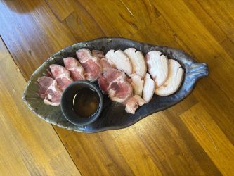 イノシシたたき