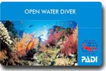 OPENWATERDIVER　PADI